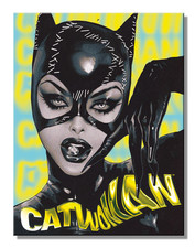 Catwoman seductive DC Comics sign 8.25