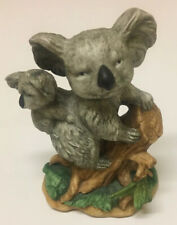 Vintage Lefton Koala Bear Figurine Mother And Baby Hand Painted~Japan picture