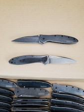 Kershaw Leek BlackWash, 1660BLKW, Plain Edge, Speed Safe, Brand New, Factory 2nd picture