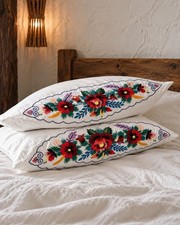 Ukrainian hand-embroidered wedding towel vintage , picture