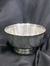 ACADEMY SILVER ON COPPER PAUL REVERE REPRODUCTION 740H BOWL 6.75” picture