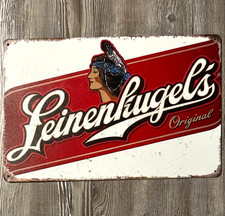 Leinenkugel's Original Beer 8 x 12 Novelty Metal Sign New picture