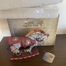 Horse of a Different Color Hoop Dancer Figurine #20326 w/ Box picture
