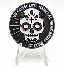 US Marine Corps Detachment US Consulate General Monterrey Mexico Challenge Coin picture