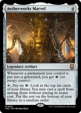 Aetherworks Marvel (Ripple Foil) [Modern Horizons 3 Commander] Foil Near Mint M picture