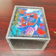 1996 Skybox Marvel Spider-Man Premium - Compete 100 Card Base Set Near Mint picture