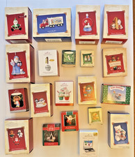 Hallmark Keepsake Christmas Ornament Lot of 20 Vintage and Modern Ornaments picture
