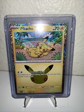 Pokémon TCG 30th Celebration NM Pikachu 043/128 21/30 picture