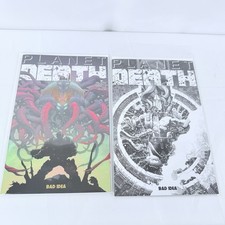 Planet Death #0 SDCC Variant & 2 Lot Bad Idea 2024 Rare HTF picture