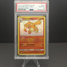 2019 Pokemon Sun & Moon Hidden Fates #SV7 Charmeleon-Holo Hidden Fates PSA 10 picture