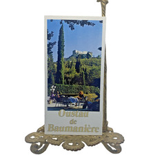Vintage Oustau De Baumaniere Les Baux Provence France Hotel Restaurant Brochure picture