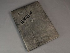 1951 Saga Yearbook Normandy High School 10-12 Hardcover St. Louis Missouri MO picture
