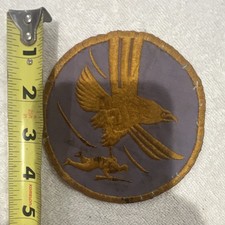 I’ll Original Vintage 1942 To 1945 Us Armed Forces Troop Carrier Pocket Patch picture