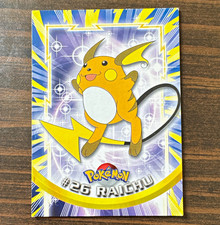 Topps 1999 TV Animation Edition #26 Raichu Non-Sport Trading Card picture
