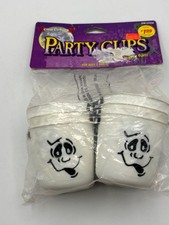 Sealed Vintage 1993 Ghost Halloween Mini Candy Bucket Holders picture