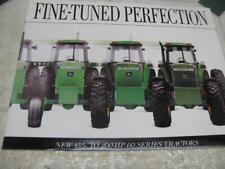 John Deere Fine Tuned Perfection Tractor Sales Brochure 4560 4760 4960 picture