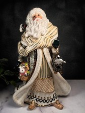 Fitz & Floyd Gregorian Santa Madeline Collins Lantern 13” Christmas Figurine picture