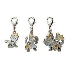 Pokemon Jangmo-o Hakamo-o Kommo-o Metal Charm Set Japan NEW picture