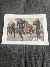 Captain America Civil War Lithograph Disney Movie Club Exclusive-NEW-Free S&H picture