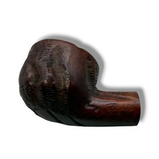 Vintage Custombilt Imported Briar Tobacco Pipe Bowl Rusticated Stummel No Stem picture