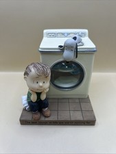Hallmark Linus and Snoopy washing machine Globe THE BEST THINGS IN LIFE 2010✅ picture