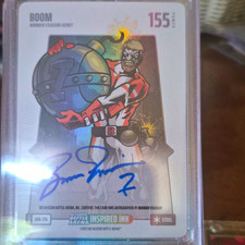 Bo Jackson Battle Arena Boomer Esiason Debut BFA-174 Steel Auto /155 picture