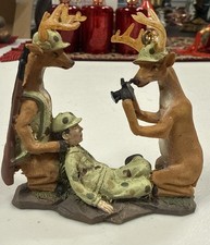 328-Young’s Resin Deer Comical Figurine Say Cheese and Die picture