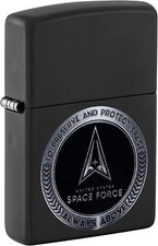 Zippo U.S. Space Force Design Black Matte 48548 picture