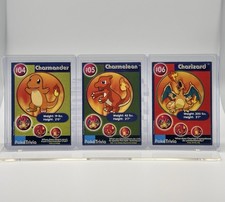 Pokemon Poketrivia Vintage BK Promo Charmander Charmeleon Charizard Cards picture