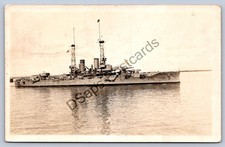 K66/ Interesting RPPC Postcard c1910 U.S. Navy Battleship WWI Sailors 249 picture