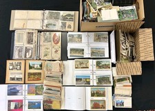 Lot Of 50 Postcards Vintage 1900-1990 RPPC WHITE BOARDER UNDIVIDED Chrome picture