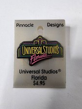 Vintage 1990's Retro Universal Studios Florida Opening Day Pin picture