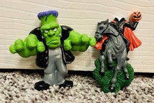 Halloween SWIBCO Refrigerator Magnet Set of 2 Frankenstein & Headless Horseman picture