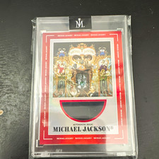 Michael Jackson Keepsake Album Authentic Relic #18 47/91 Super Products picture