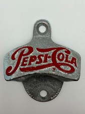 Vintage Starr Pepsi-Cola Stationary Bottle Opener W Original Box 1940's Germany picture