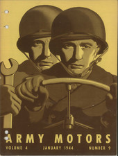 1,738 Page 50+ THE 'AM Army Motors Magazines Volumes 1-6 1940 - 1945 on Data DVD picture