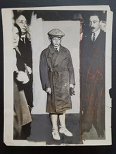 1932 Press Photo Young King Michael of Romania Arrives Paris Gare de Lyon 7x9 picture
