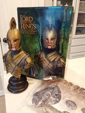 Sideshow WETA Lord of the Rings High Elven Infantryman 1/4 Bust LOTR - NiB picture