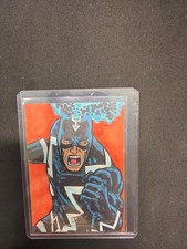 2025 Topps Chrome Marvel Studios Black Bolt Sketch Card 1/1 Mamani picture