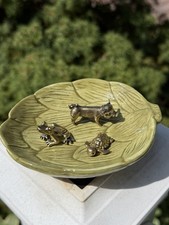 Miniature Brass 3 Piece Set Collectible picture