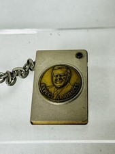 Vintage Oral Roberts University Keychain Expect A Miracle Prayer Tower Metal picture