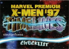 1997 Fleer Marvel Premium X-Men '97 Timelines You Pick the Card, Finish Your Set picture
