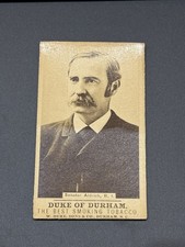 Senator Aldrich Duke Of Durham Smoking Tobacco NC Cigarette Trade Card Civil War picture