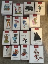Hallmark Keepsake Ornaments Lot - Disney, Video Games, Pop Culture, Cartoons picture