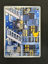 Alolan Meowth 139/128 Holo Illustration Rare ME: 30th Celebration Pokemon NM picture