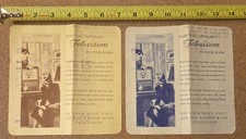 Vintage 1950 Hotel New Yorker Folio Lot Early Television History Ad Ephemera picture