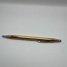 Vtg 1/20 18k Gf Cross Century Classic Ballpoint Pen - USA picture