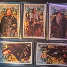 Agoro Lord of the Rings T1 Set All Characters 5g .999 Silver Collectable picture