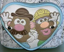 Loungefly Hasbro Mr. & Mrs. Potato Head Mini Backpack With Adjustable Arms picture