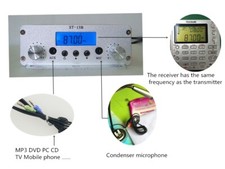 15W stereo FM radio transmitter drive-in cinema only host 87-108MHZ ST-15B picture